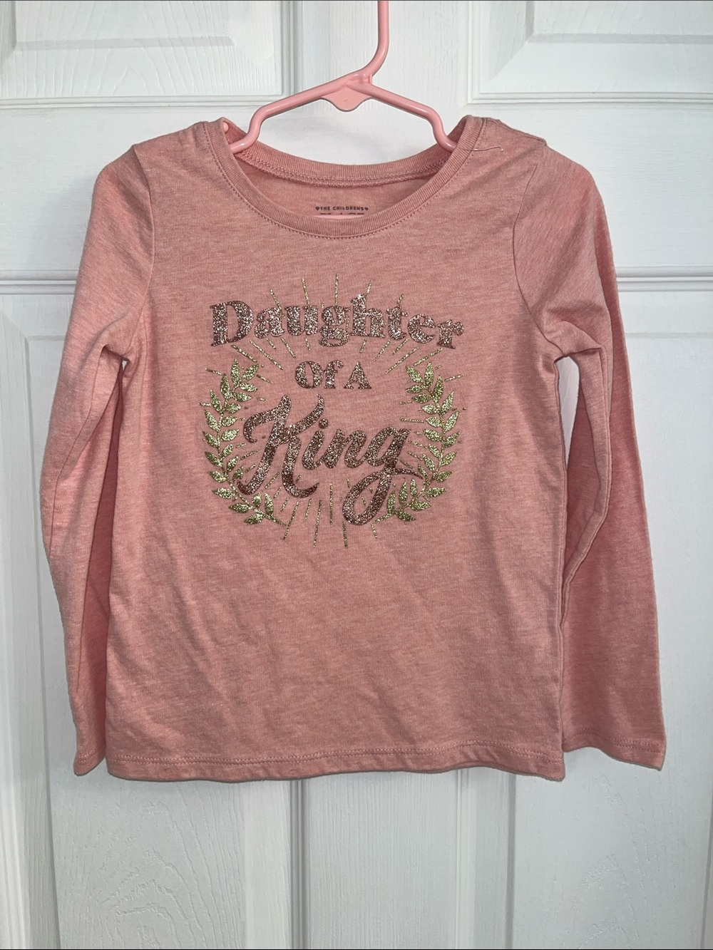 The Children's Place Pink Long Sleeve 'Daughter of a King' Tee